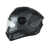 Casco Spartan Draken S Sonar Negro Gris